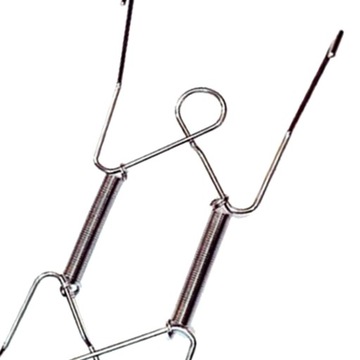 Wieszak na talerze na ścianę Home Plate Sprężynowy uchwyt z haczykiem na artykuły artystyczne 6 cali