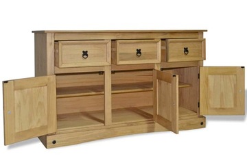 ДЕРЕВЯННЫЙ КОМОД С СОСНОВЫМИ ЯЩИКАМИ ДЛЯ СПАЛЬНИ