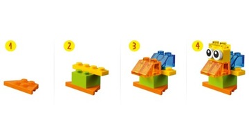 LEGO CLASSIC Kreatywne przezroczyste klocki 11013