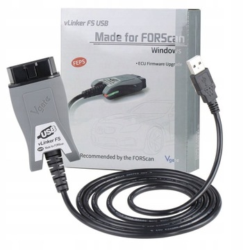 Vgate vLinker FS USB ForScan Ford FEPS MS CAN