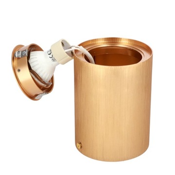 НАВЕРХНОСТНОЕ ОСВЕЩЕНИЕ, МАТОВЫЙ ЦИЛИНДР, ПОДВИЖНАЯ СВЕТОДИОДНАЯ ТРУБА, GU10, EDO GOLD