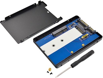 Adapter na dysk SATA/HDD 2,5'' M.2 /mSATA SATA 3