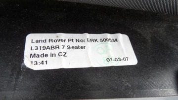 LAND ROVER DISCOVERY III ROLETA KUFRU ERK500534 L319ABR