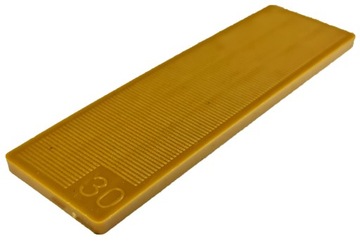 Podkładki montażowe dystansowe 30mm x 4mm 1000 szt