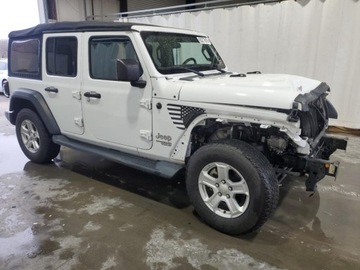 Jeep Wrangler III Unlimited Facelifting 3.6 V6 286KM 2018 Jeep Wrangler UNLIMITED SPORT, V6, od ubezpieczyciela 3.6 Benzyna 285KM, zdjęcie 2