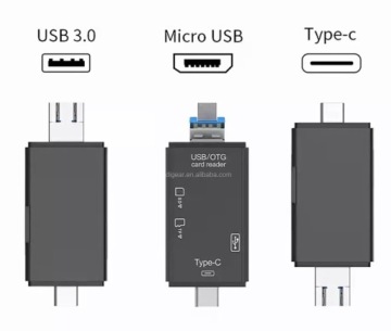 Устройство чтения карт SD 5 в 1 USB MICRO type-C MICRO SD USB-C
