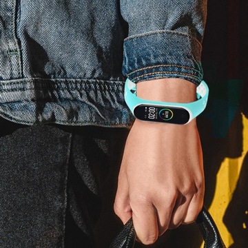 Kolorowy pasek zamienny do paska zegarka Mi Band Xiaomi 5 Pasek na nadgarstek D