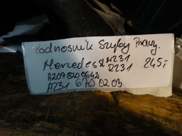 MECHANIZMUS OKNO ZADNÍ PRAVÝ MERCEDES W231 R231 1