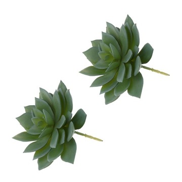 Echeveria 2 x sztuczne sukulenty z tworzywa