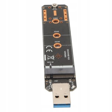 АДАПТЕР M.2 NVME SSD НА USB 3.2 10 ГБ/с