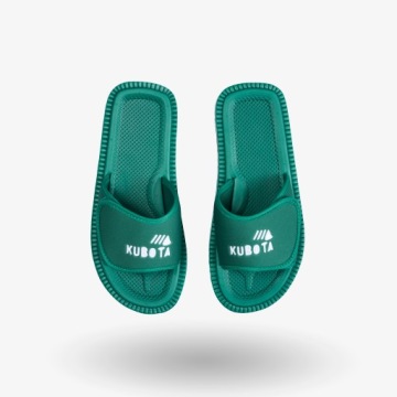 ЖЕНСКИЕ ШЛЕПАНЦЫ KUBOTA 41 ЗЕЛЕНЫЕ ЛЕГКИЕ РЕГУЛИРУЕМЫЕ ШЛЕПАНЦЫ НА ЛИПУЧКЕ 41