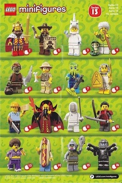 LEGO 71008 MINIFIGURES 13 INSTRUKCJA SPIS NOWA