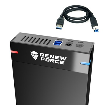 3,5-дюймовый дисковый массив SATA I II III Отсек для жестких дисков USB 3.0 Super Speed ​​до 5 Гбит/с
