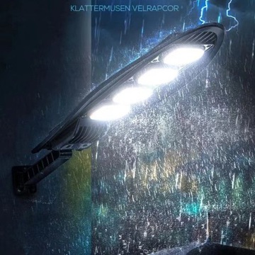 СОЛНЕЧНАЯ УЛИЧНАЯ ФОНАРЬ ЛАМПА 168 LED + РУЧКА