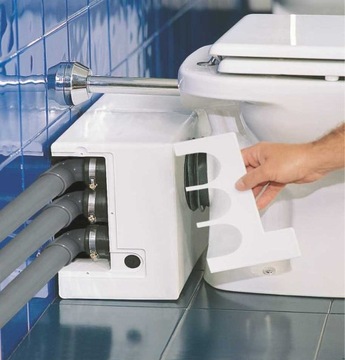 Насос для общественного туалета BORYSOWSKI, измельчитель POWER3P