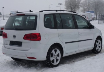 Volkswagen Touran II 1.2 105KM 2014 Volkswagen Touran 1.2 TSI 105KM 7 Foteli Serwis Oplacony Super Stan, zdjęcie 9