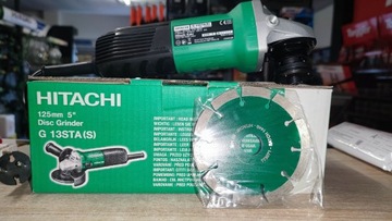 Hitachi Szlifierka kątowa 125mm 600W G13STA BT