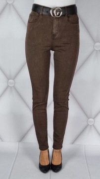 БРЮКИ С ВЫСОКОЙ ПОСАДКОЙ, РАЗМЕР 38/М