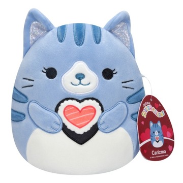 SQUISHMALLOWS MASKOTKA PLUSZAK KOT CARIZMA 19 CM WALENTYNKI