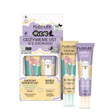 VEGE LIP CARE ZESTAW Odżywienie ust w 2 krokach