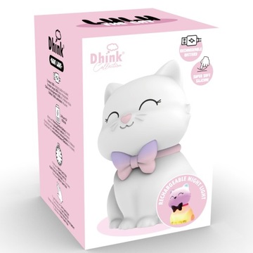 СВЕТОДИОДНЫЙ НОЧНИК КОШКА КОШКА ДЕТИ СИЛИКОНОВЫЕ МЯГКИЕ ЦВЕТНЫЕ USB