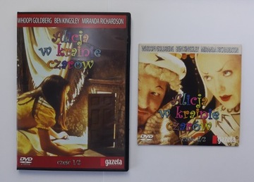 ALICJA W KRAINIE CZARÓW - część 1 i 2 [DVD]