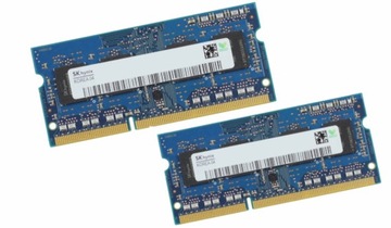 PAMIĘĆ RAM 8GB DDR3 (2x4GB) SO-DIMM 12800S 1600MHz HYNIX