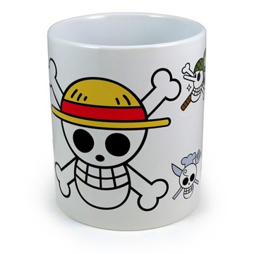 Kubek One Piece Straw hat mugiwara Jolly Roger v1