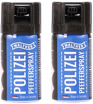 Gaz Pieprzowy Policyjny Gaz Obronny Policyjny Niemiecki Stożek MOCNY 40 ml