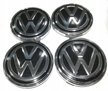 VW COVERS КОЛПАКИ АЛЮМИНИЕВЫЕ диски 60 мм 4 ШТ. КАРБОН