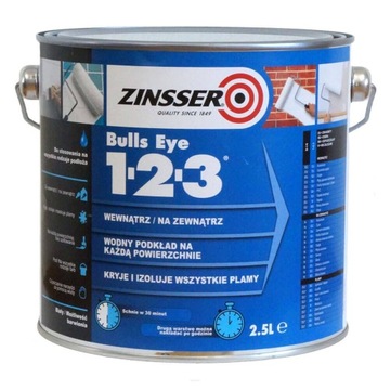 PODKŁAD GRUNT AKRYLOWY BULLS EYE 123 2,5L