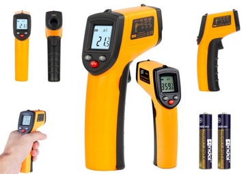 PIROMETR TERMOMETR LASEROWY BEZDOTYKOWY -50 +400