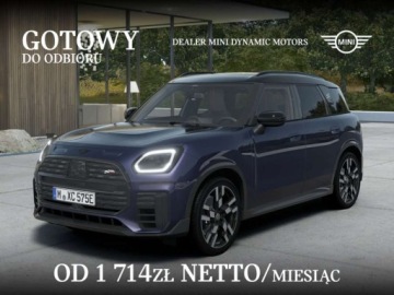 Mini Countryman U25 SUV Electric Elektryczny 66.5kWh 204KM 2026 MINI Countryman Countryman E 204 KM EV - Linia JCW - Gotowy do Odbioru - H