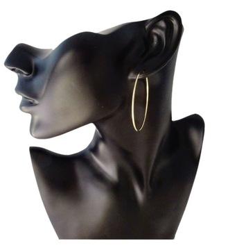 ЗОЛОТЫЕ СЕРЬГИ-КОЛЦА 45 ММ пр.333 ГРАВИРОВКА