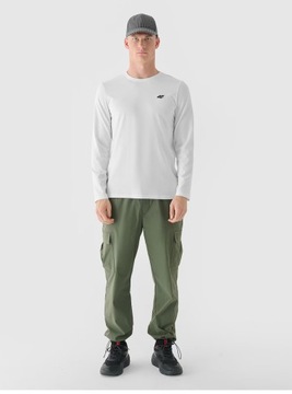 LONGSLEEVE MĘSKI 4F 3XL KOSZULKA BLUZKA Z DŁUGIM RĘKAWEM TLONM375 AW24