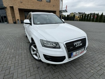 Audi Q5 I SUV 2.0 TDI 143KM 2010 Audi Q5 2.0TDI S-line*Quattro*Czarna podsufitka