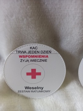 naklejki Weselny zestaw ratunkowy