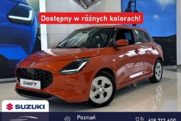 Suzuki Swift VII 1.2 DualJet mild Hybrid 82KM 2026 Suzuki Swift 2026 Premium Plus 1.2 mild Hybrid 2WD 5MT Flame Orange 1.2