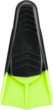 Ласты для тренировок в бассейне, размер 37/38, короткие