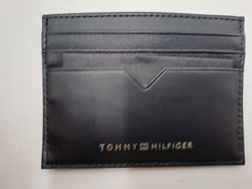 Tommy Hilfiger portfel skóra naturalna czarny