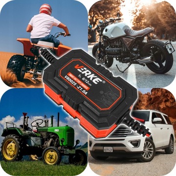 МИКРОПРОЦЕССОРНЫЙ ВЫПРЯМИТЕЛЬ ЗАРЯДНОЕ УСТРОЙСТВО 6В 12В 1А ГЕЛЬ AGM