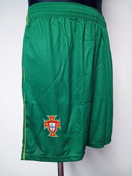 Spodenki -PORTUGALIA-zielone, sportowe,piłkarskie- rozm. L