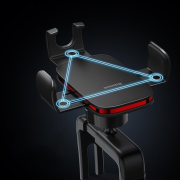 АВТОМОБИЛЬНЫЙ ДЕРЖАТЕЛЬ ДЛЯ ТЕЛЕФОНА BASEUS GRAVITY ДЛЯ КРУГЛОЙ РЕШЕТКИ