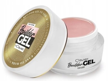 Żel budujący do paznokci UV/LED BUILDER GEL by Clavier 10g - NUDE