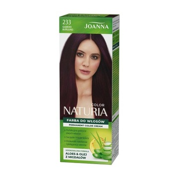 JOANNA NATURIA FARBA do WŁOSÓW 233 Głęboki Burgund