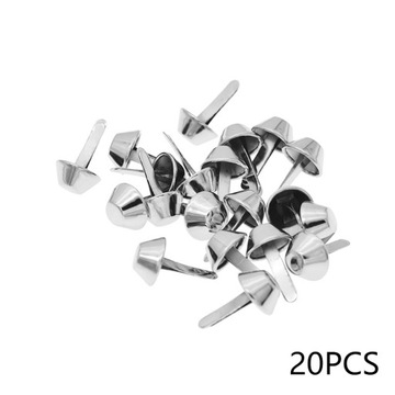 20 sztuk 12mm metalowe ozdobne nity paznokci do to