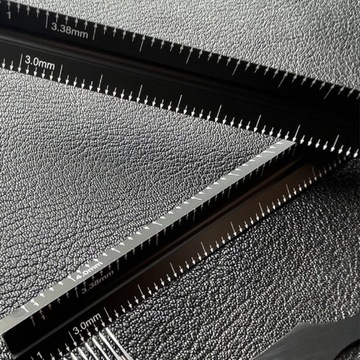 Треугольная линейка, алюминиевая линейка, 31 см, сделай сам