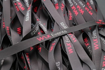 Ленты рекламные 15 мм с двусторонней печатью, 250 шт.