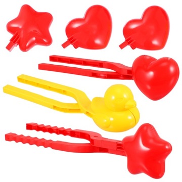 3шт зажимы для снежков зимняя уличная игрушка