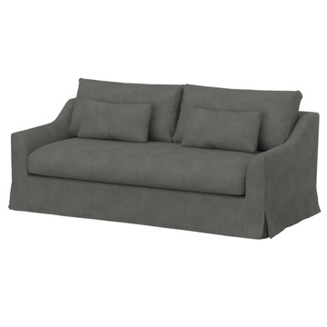 FARLOV Pokrycie sofy 3-os, Velvet Grey